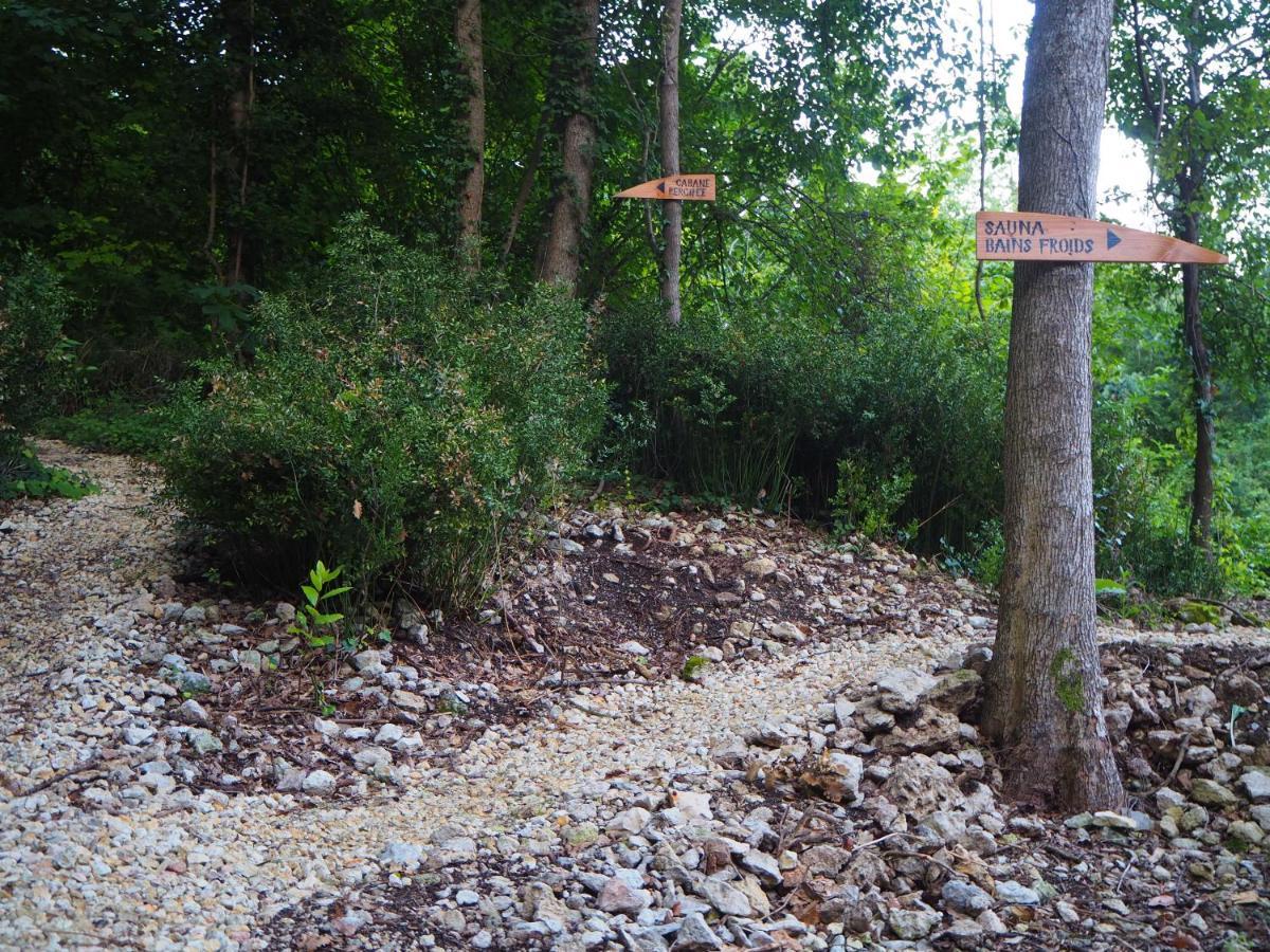 Maison Terre Les Cabanes De Fallot - Sauna Bain-Froid Piscine Naturelle L'isle-Bouzon Kültér fotó