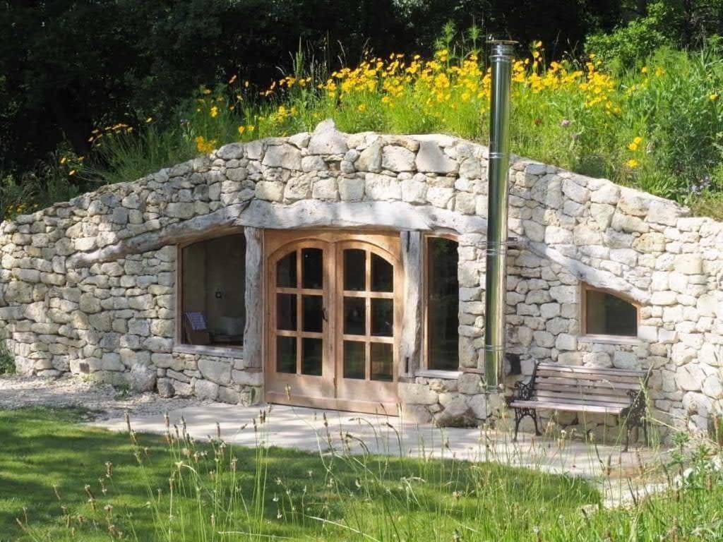 Maison Terre Les Cabanes De Fallot - Sauna Bain-Froid Piscine Naturelle L'isle-Bouzon Kültér fotó